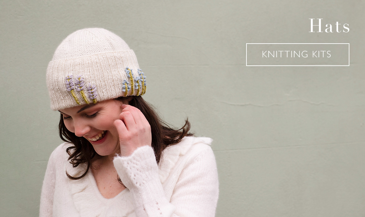 Hats knitting kits toft